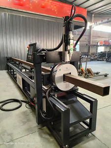 Máquina de Corte de Tubos CNC con Láser de Fibra Portátil de 1500W, Corte de Alta Precisión Delta para Tubos Metálicos Redondos/Cuadrados - Product Image 2