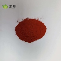 Pigment organique rouge solvant résistant à la chaleur ZHONGYANG 135, teinte brillante pour plastiques techniques PC, ABS, PET, PS