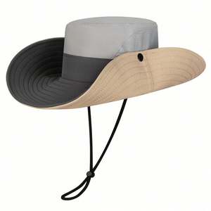 Nouvelle Arrivée Été 2025 – Chapeau Bob de Pêche d'Extérieur pour Hommes et Femmes, Séchage Rapide, Respirant, Pliable, Style Cowboy - Product Image 1