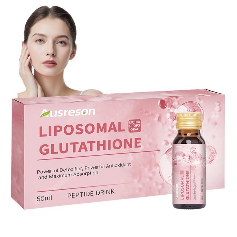 Ausreson Liposomal L-glutathione Drops Anti-Aginger Liquid 1500mg Skin Whitening Supplements Liposomal L-glutathione Drops