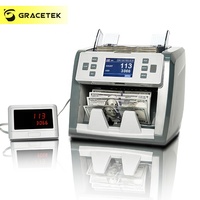 Compteur de billets professionnel à chargement par le haut, double détecteur CIS, compteur de coupures mixtes, machine à compter l'argent 1200 – Meilleur prix