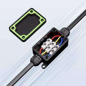Boîtier <span class=keywords><strong>de</strong></span> jonction en plastique étanche IP68 en nylon PA66 E-Weichat EW-M2068N-2T - Product Image 5