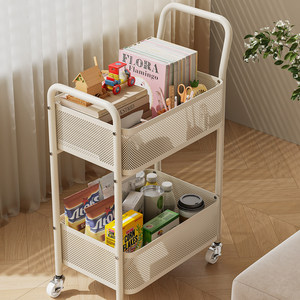 Storage Trolley Rectangular Medium Capacity Multifunctional Wheeled <b>Cabinet</b> For Home <b>Desk</b> Use - Product Image 4
