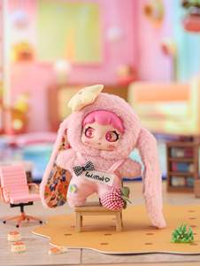 Niedliche Plüschpuppe Trendiger Langohr-Hase Kurzer Plüsch PP-Baumwollfüllung Unisex Jugend Schlüsselanhänger Dekorativer Taschenanhänger 11-30cm - Product Image 6