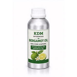 Aceite de Bergamota 100% Puro y Natural, Destilado al Vapor, para Todo Tipo de Piel, Aromaterapia, Alivio del Estrés y Cuidado de la Piel - Product Image 1