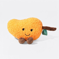 Jouets pour chiens en peluche douce, écologiques, à motifs de fruits variés, avec couineur, en plastique et coton, pour la dentition et le jeu des animaux de compagnie