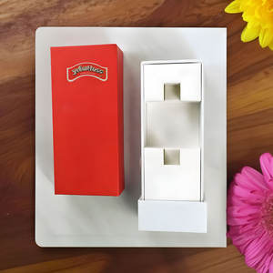 Boîtes à tiroirs rigides recyclables coulissantes à forte valeur ajoutée avec fenêtre Emballage de boîte en carton biodégradable Muha Meds Logo personnalisé - Product Image 1