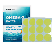 Patch transdermique Omega 3 Premium OEM ODM, patch cutané Omega 3 efficace, patch nutritif quotidien