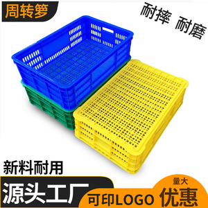 ลังพลาสติกแบบซ้อนได้ ขนาด 605x420x180 มม. ผลิตจาก HDPE สำหรับเก็บผักผลไม้ ใช้ในงานโลจิสติกส์ พร้อมตัวเลือกการพิมพ์โลโก้ - Product Image 5