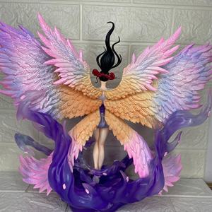 One Pieced <span class=keywords><strong>King</strong></span> JT Sky Painting Six Wings Robin Double Head Carving GK Angel Arrival Statue Ornaments Boxed Anime Figures - Product Image 3