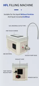 Riempitrice di liquidi manuale automatica della macchina di rifornimento della bevanda dell'acqua dell'elettrolito