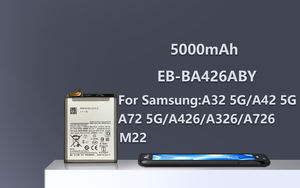 Spot merce EB-BA426ABY 5000mah batteria del telefono cellulare per Samsung <span class=keywords><strong>Galaxy</strong></span> A32 5G A42 5G <span class=keywords><strong>A72</strong></span> 5G A426 A326 A726 M22 batteria - Product Image 3