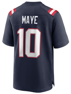 Сшитые американские футбольные майки 10 <span class=keywords><strong>Drake</strong></span> Maye 6 Christian Gonzalez 9 Matthew Judon 15 Elliott 7 Smith-Schuster - Product Image 3