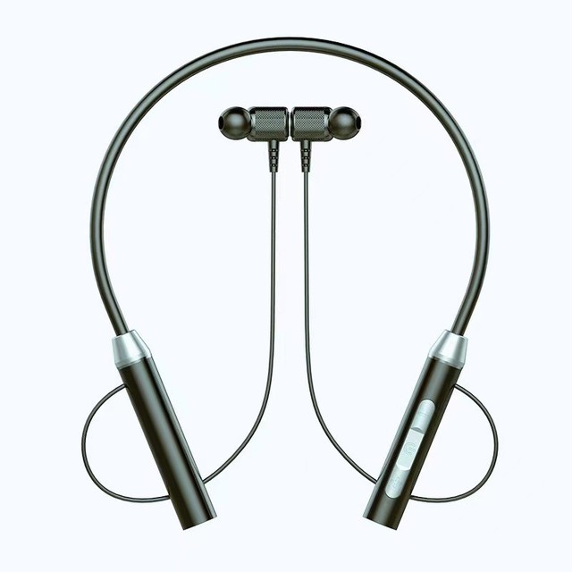 New for 5.0 Earbuds In-Ear Neckband Design Sports-Ready Voice Control Life Waterproof Compatible All Smartphones