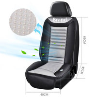 Kühle Luft Zuhause & Auto Kissen Massage Sommersitz Belüftung Kühlung Transpiration Auto Kühlkissen mit Lüfter Massagekissen