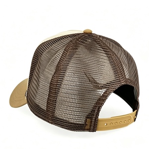 หมวกเบสบอลปักลายแบบกำหนดเอง หมวกกอล์ฟแบบ Snapback พร้อมหมวกตาข่ายปักลายตามสั่ง หมวกกีฬาระบายอากาศได้ดี ปรับขนาดได้ เหมาะสำหรับกิจกรรมกลางแจ้ง - Product Image 4