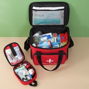 <span class=keywords><strong>Sac</strong></span> de voyage portable Oxford à fermeture éclair, simple, pour la maison, la voiture, les voyages spéciaux, le stockage en extérieur, trousse de premiers soins complète, <span class=keywords><strong>sac</strong></span> fourre-tout - Product Image 4