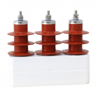 Parafoudre sans interstice à l'oxyde de zinc YONGCELE HY5WS-10/30 10kV 630A 150A 2ms à onde carrée en caoutchouc de silicium MOA pour lignes aériennes 6.6-10kV