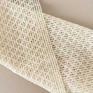 Japanese Style Cotton Bath Towel 21x100cm Breathable Soft For Washing Bathing Back Scrubbing Beige Polyester Cotton <b>Blend</b> - Product Image 3