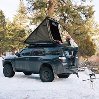 Aluminio fácil configuración hard top pick up espacio más grande RTT 4wd offroader car carpa por tierra techo tops carpas al aire libre camping techo carpa