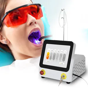 Hot Sale Portable 980nm 810nm 30w 60w dental soft tissue laser therapy hard tissue whitening dental laser device