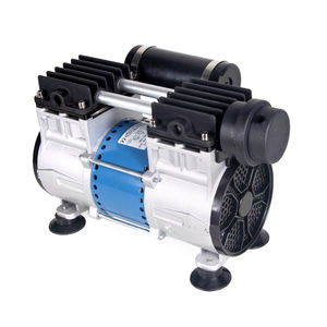 高品質110/220Vミニピストンポンプ無油およびサイレントポータブル小型真空ポンプAC駆動 - Product Image 4