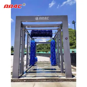 AA4C Автоматическая Бесконтактный туннель ролл-свыше 6 кисти/автобус/стиральная машина AA-7TDMF
