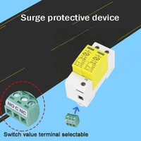 Dispositif de protection contre les surtensions SPD 2P AC 275V 30KA 60KA T2 avec logo personnalisé pour la protection contre la foudre, système solaire