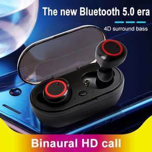 2023หูฟังบลู<span class=keywords><strong>ท</strong></span>ูธ Y50 5.3 TWS หูฟังไร้สายชุดหูฟังสเตอริโอสำหรับเล่นเกม audifonos inalambricos - Product Image 2