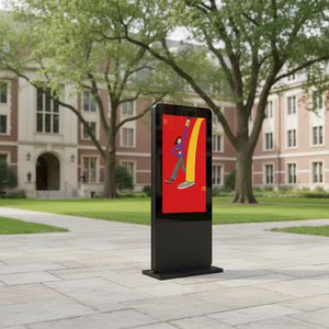 55 65 Inch Outdoor LCD Smart Floor Standing Digital Signage and Displays Digital Signage Kiosk Display <b>Stands</b> Kiosk Touch Screen - Product Image 1