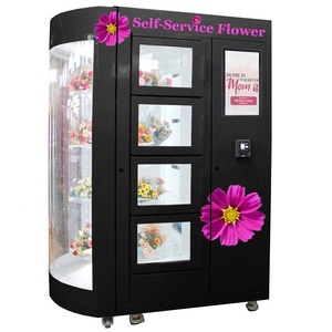 Máquina Expendedora <span class=keywords><strong>de</strong></span> Flores Frescas Winnsen en Oferta con Refrigerador, Pantalla Táctil, Lector <span class=keywords><strong>de</strong></span> Tarjetas y Monedero Electrónico para Aeropuertos y Metro - Product Image 1