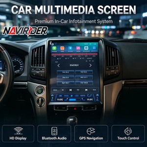 15.6" Carplay For Toyota Land Cruiser 200 LC200 2008-2015 Android 15 Car Radio GPS Navigation Auto Video <b>Player</b> Stereo Headunit - Product Image 1
