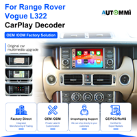 Kit de module décodeur pour mise à niveau de l'écran de voiture d'origine avec Apple CarPlay et Android Auto sans fil pour Land Rover Range Rover Vogue L322 Denso