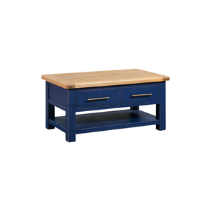 Muebles de sala de estar Mesa de centro de madera con 2 cajones Material de alta calidad Listo para exportar del fabricante de Vietnam - Product Image 1