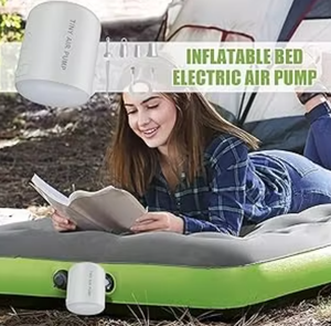 Compressore d'Aria Elettronico Portatile ad Alta Pressione 30-50 PSI 2200mAh con Luce LED per Campeggio ed Escursionismo, Vendita all'Ingrosso dalla Fabbrica Cinese - Product Image 4