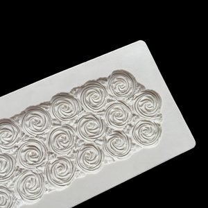 Fondant Lace Silicone Mat Mold Lace Decorative Cake Mould Wedding Fondant Cake Lace Molds - Product Image 6