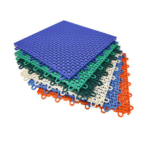 Non-slip PP Interlocking <b>Flooring</b> Tiles Modular <b>Plastic</b> Spliced Mat for Home and Commercial Use - Product Image 1