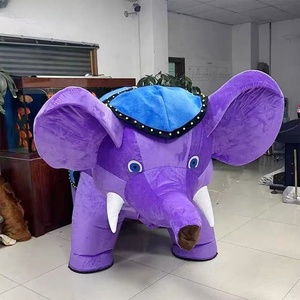 ชุดมาสคอตช้างเป่าลม4<span class=keywords><strong>ขา</strong></span>แบบสมจริง2เมตรสำหรับผู้ใหญ่สวมใส่ได้ทั้งตัวชุดระเบิด - Product Image 2