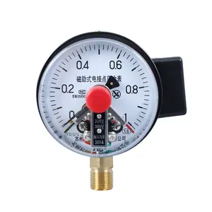 Wholesale Price Magnetically Assisted Electric Contact Pressure Gauge 2.5Mpa Pressure Controller