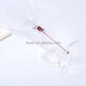 Verre à <span class=keywords><strong>Martini</strong></span> décoratif unique en gros avec long pied – Verres à cocktail et Margarita pour mariage - Product Image 4