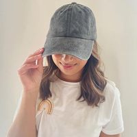 Gorra de Béisbol Vintage OEM, Lavada, Lisa, Estilo Desgastado, para Hombre y Mujer