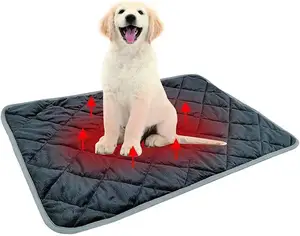 Energinox-alfombra calefactora para perros grandes, almohadilla térmica Extra cálida, manta eléctrica USB para mascotas