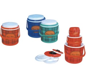 Ensemble élégant de 3 chauffe-plats de 8,8 L grande capacité en acier inoxydable isolé pour la décoration de la maison de luxe et la restauration professionnelle - Product Image 6