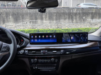 Autoradio à écran incurvé de 24,6 pouces pour BMW X5 EVO 17-18, lecteur multimédia GPS Android, CarPlay, unité principale multimédia