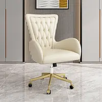 Кресло для отдыха Leisure Design Swivel с обивкой из PU-кожи и подножкой