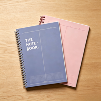 Carnet d'agenda A5 personnalisé à spirale, mignon, pour étudiants, planificateur quotidien pour les notes de cours et la gestion de l'emploi du temps personnel