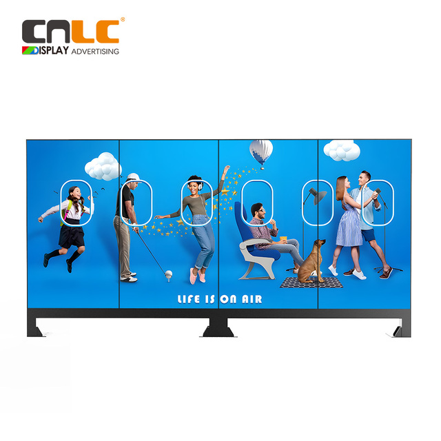 Big Size Lcd Video Wall 75 86 98 Inch High Brightness LCD Monitor Screen 4K Window Digital Signage