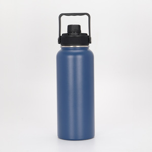 Stainless Steel Sports <b>Thermos</b> Bottle 304 Large Capacity With Screw Cap For Outdoor Use - Product Image 1