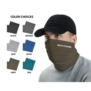 Cache-cou tubulaire personnalisé très élastique, uni et solide, cache-visage - Product Image 1