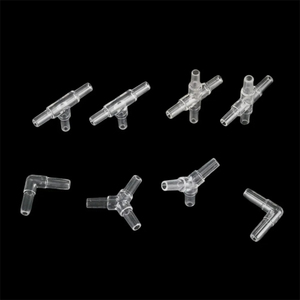 Raccord en plastique pour tuyau d'aquarium de 4 mm, type Y, trois voies, coude droit, accessoires d'oxygénation pour aquarium - Product Image 5